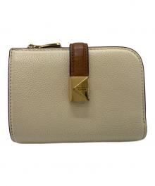 Kate Spade（ケイトスペード）の古着「2つ折り財布」｜ベージュ