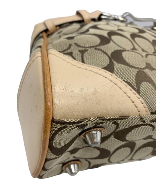 COACH（コーチ）COACH (コーチ) COACH　ハンドバッグ ベージュの古着・服飾アイテム
