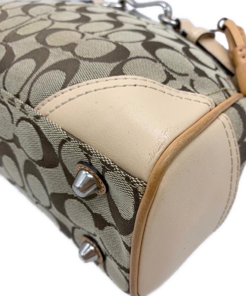COACH（コーチ）COACH (コーチ) COACH　ハンドバッグ ベージュの古着・服飾アイテム