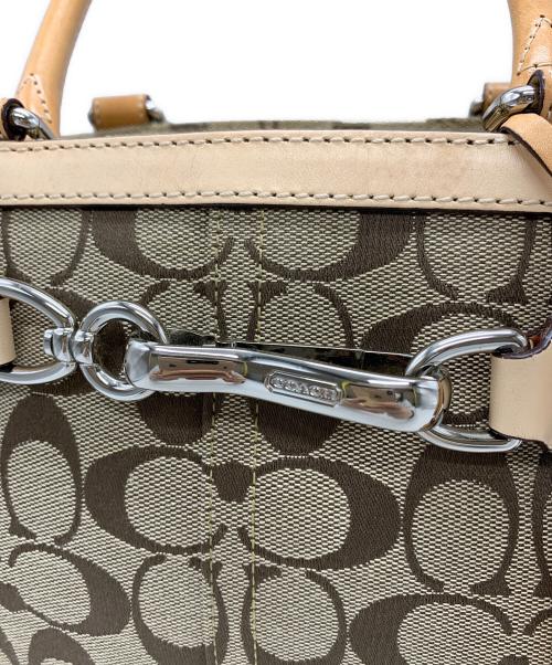 COACH（コーチ）COACH (コーチ) COACH　ハンドバッグ ベージュの古着・服飾アイテム