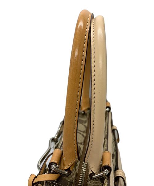 COACH（コーチ）COACH (コーチ) COACH　ハンドバッグ ベージュの古着・服飾アイテム