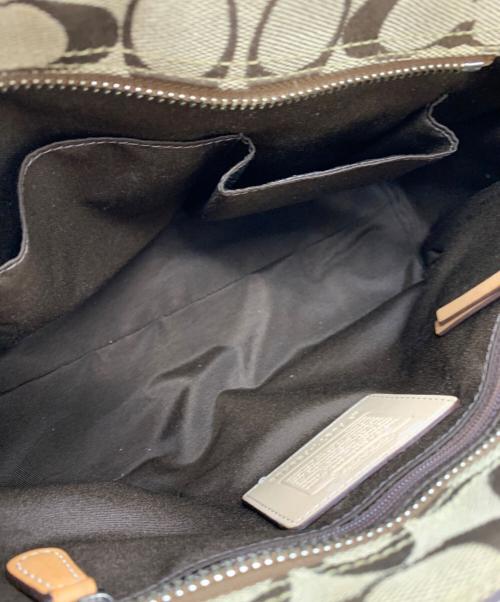 COACH（コーチ）COACH (コーチ) COACH　ハンドバッグ ベージュの古着・服飾アイテム