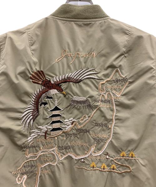 ALPHA INDUSTRIES（アルファインダストリーズ）ALPHA INDUSTRIES (アルファインダストリーズ) ALPHA INDUSTRIES　フライトジャケット カーキ サイズ:Mの古着・服飾アイテム