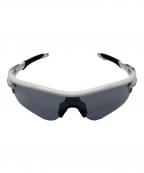 OAKLEYオークリー）の古着「OAKLEY　RadarLock　サングラス」｜ブラック×ホワイト