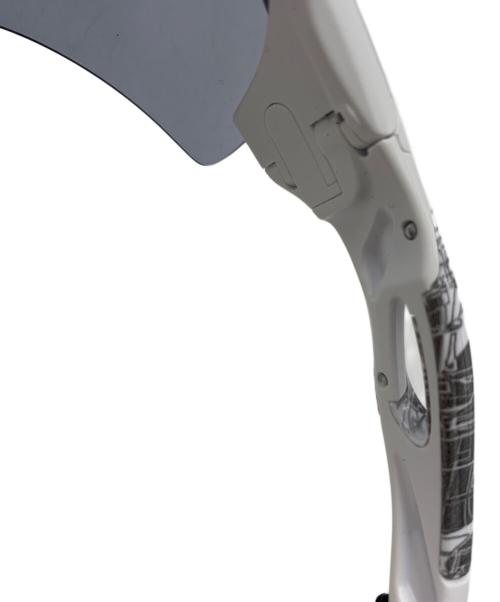 OAKLEY（オークリー）OAKLEY (オークリー) OAKLEY　RadarLock　サングラス ブラック×ホワイトの古着・服飾アイテム