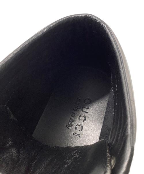 GUCCI（グッチ）GUCCI (グッチ) GUCCI　インターロッキング　ハイカットスニーカー グレー サイズ:６2/1の古着・服飾アイテム