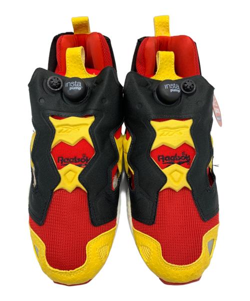 REEBOK（リーボック）REEBOK (リーボック) REEBOK　ローカットスニーカー ブラック×レッド×イエロー サイズ:27ｃｍ 未使用品の古着・服飾アイテム