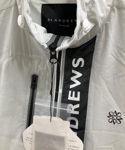 St ANDREWS（セントアンドリュース）St ANDREWS (セントアンドリュース) トラックジャケット グレー サイズ:L 未使用品の古着・服飾アイテム