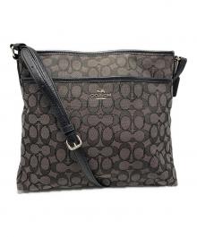 COACH（コーチ）の古着「COACH　ショルダーバッグ」｜ブラック