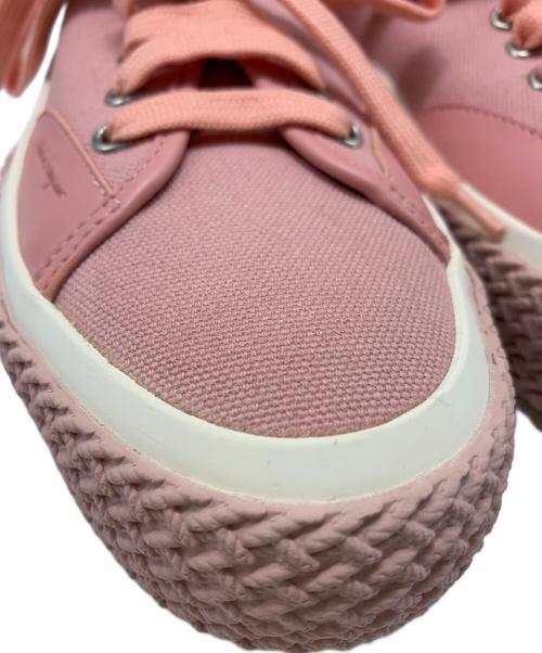 Salvatore Ferragamo（サルヴァトーレ フェラガモ）Salvatore Ferragamo (サルヴァトーレ フェラガモ) Salvatore Ferragamo　ローカットスニーカー ピンク サイズ:7 1/2の古着・服飾アイテム