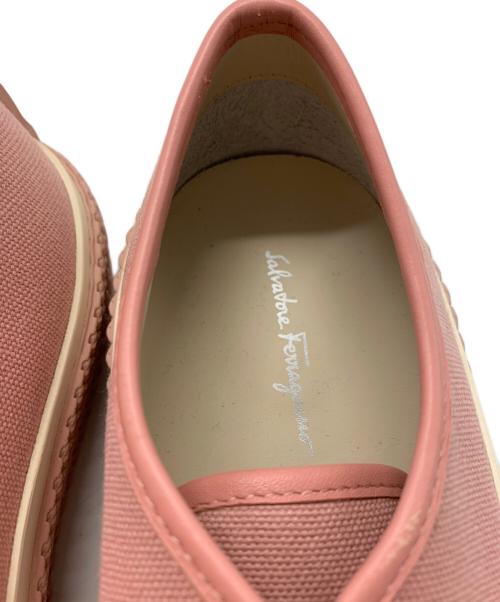 Salvatore Ferragamo（サルヴァトーレ フェラガモ）Salvatore Ferragamo (サルヴァトーレ フェラガモ) Salvatore Ferragamo　ローカットスニーカー ピンク サイズ:7 1/2の古着・服飾アイテム