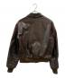 AVIREX (アヴィレックス) AVIREX　THE RIGHT STUFF　レザージャケット ブラウン サイズ:42：23000円