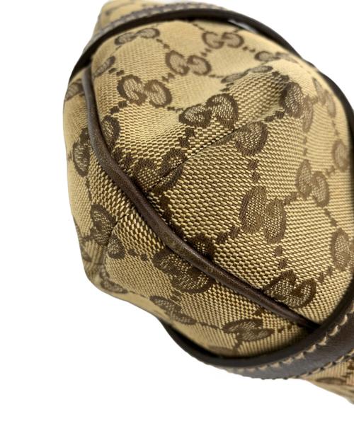 GUCCI（グッチ）GUCCI (グッチ) GUCCI　GG　ハンドバッグ ベージュの古着・服飾アイテム