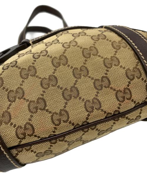 GUCCI（グッチ）GUCCI (グッチ) GUCCI　GG　ハンドバッグ ベージュの古着・服飾アイテム