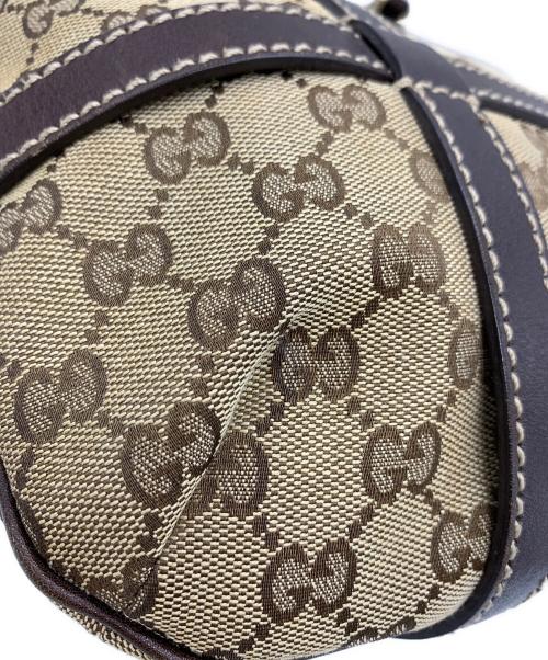 GUCCI（グッチ）GUCCI (グッチ) GUCCI　GG　ハンドバッグ ベージュの古着・服飾アイテム