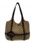 GUCCI（グッチ）の古着「GUCCI　GG　ハンドバッグ」｜ベージュ