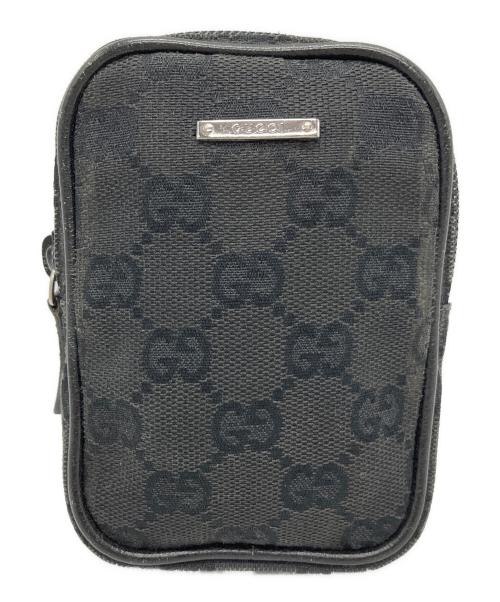 GUCCI（グッチ）GUCCI (グッチ) GUCCI　シガレットケース ブラックの古着・服飾アイテム