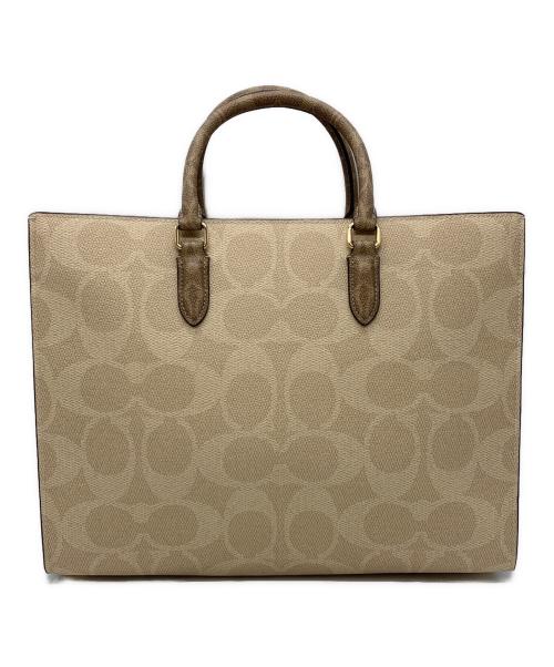 COACH（コーチ）COACH (コーチ) COACH　2WAYバッグ ベージュの古着・服飾アイテム