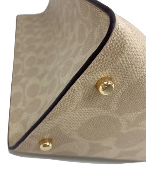 COACH（コーチ）COACH (コーチ) COACH　2WAYバッグ ベージュの古着・服飾アイテム