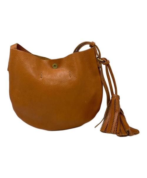 IL BISONTE（イル ビゾンテ）IL BISONTE (イル ビゾンテ) IL BISONTE　ショルダーバッグ キャメルの古着・服飾アイテム