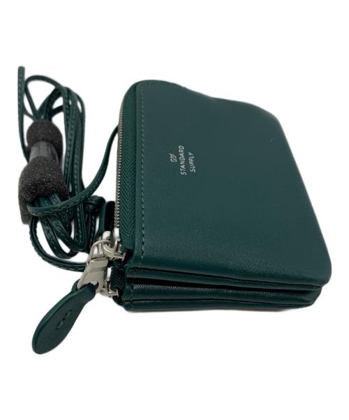 STANDARD SUPPLY（スタンダードサプライ）STANDARD SUPPLY (スタンダードサプライ) STANDARD SUPPLY　ミニウォレット グリーンの古着・服飾アイテム
