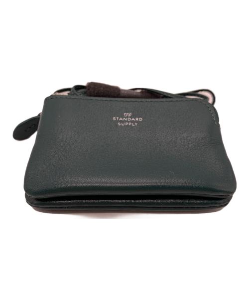 STANDARD SUPPLY（スタンダードサプライ）STANDARD SUPPLY (スタンダードサプライ) STANDARD SUPPLY　ミニウォレット グリーンの古着・服飾アイテム