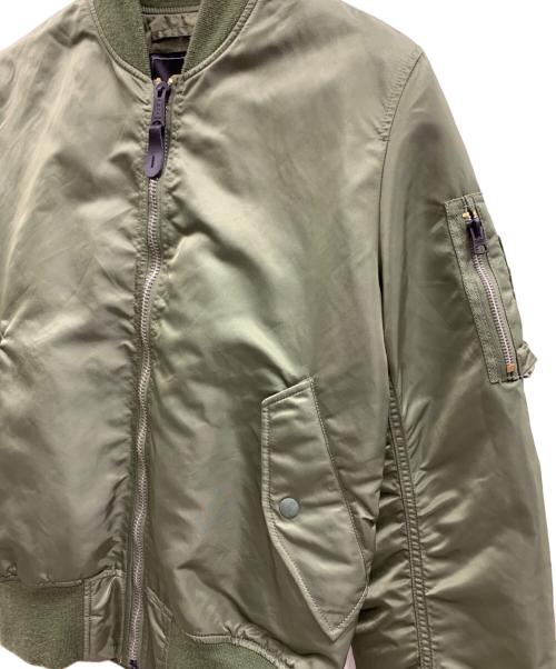 ALPHA（アルファ）ALPHA (アルファ) ALPHA　L-2B フライトナイロンジャケット　　フライトジャケット ブラウン サイズ:Mの古着・服飾アイテム