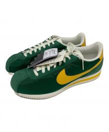 NIKE（ナイキ）の古着「NIKE　Cortez TXT　スニーカー」｜グリーン×イエロー