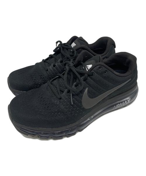 NIKE（ナイキ）NIKE (ナイキ) NIKE　AIR MAX 2017　スニーカー ブラック サイズ:27ｃｍの古着・服飾アイテム
