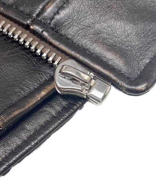 DIESEL（ディーゼル）DIESEL (ディーゼル) ダブルライダースジャケット ブラック サイズ:Sの古着・服飾アイテム