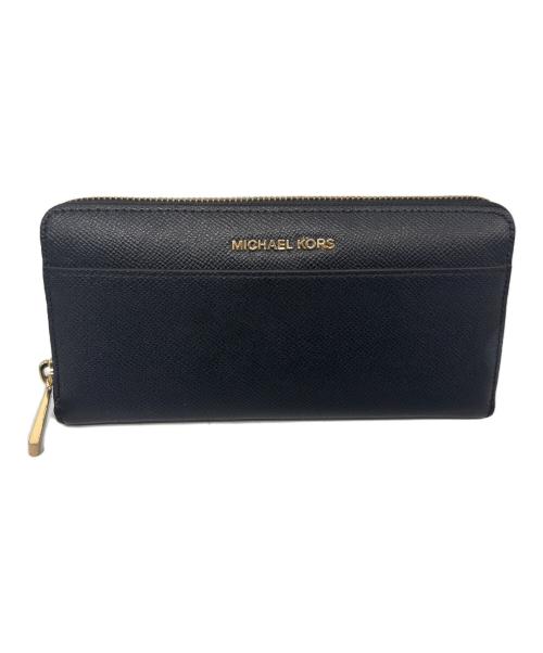 MICHAEL KORS（マイケル・コース）MICHAEL KORS (マイケル・コース) 長財布 ブラックの古着・服飾アイテム