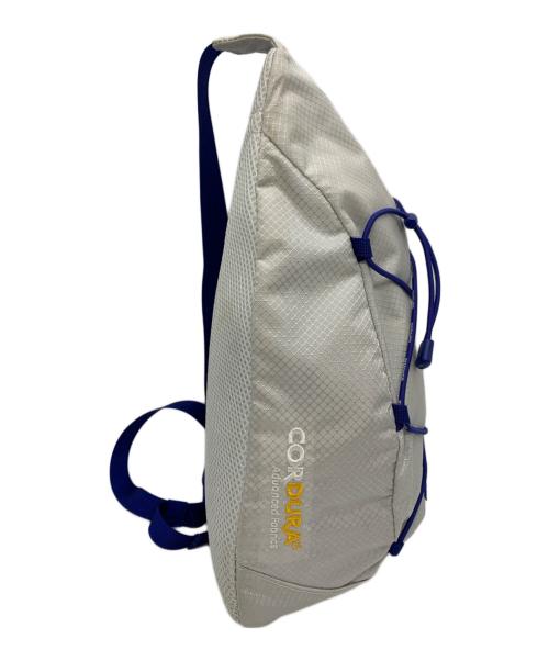 SUPREME（シュプリーム）SUPREME (シュプリーム) Supreme　Sling Bag　 グレー×ブルーの古着・服飾アイテム