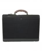 豊岡鞄トヨオカカバン）の古着「豊岡鞄　ビジネスバッグ」｜ブラック