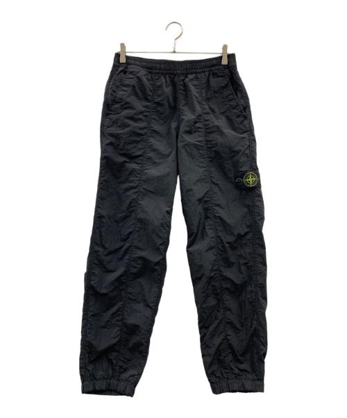 STONE ISLAND（ストーンアイランド）STONE ISLAND (ストーンアイランド) ナイロンパンツ ブラック サイズ:29の古着・服飾アイテム