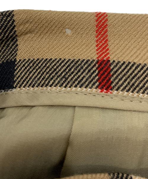 Burberry's（バーバリー）Burberry's (バーバリー) チェックスカート ブラウン サイズ:9の古着・服飾アイテム