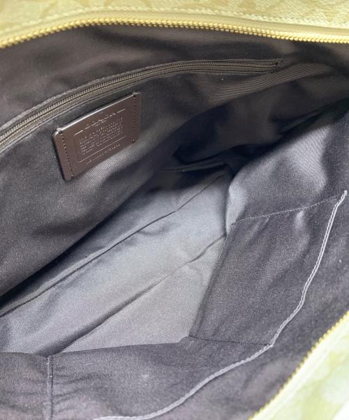COACH（コーチ）COACH (コーチ) COACH　シグネチャー　トートバッグ ベージュの古着・服飾アイテム