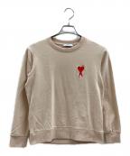 AMI Alexandre Mattiussiアミアレクサンドルマテュッシ）の古着「AMI Alexandre Mattiussi　スウェット」｜ピンク