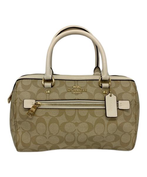 COACH（コーチ）COACH (コーチ) COACH　ローアンサッチェルシグネチャーキャンバス　　2WAYバッグの古着・服飾アイテム