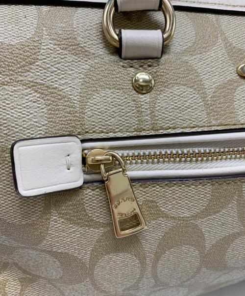 COACH（コーチ）COACH (コーチ) COACH　ローアンサッチェルシグネチャーキャンバス　　2WAYバッグの古着・服飾アイテム