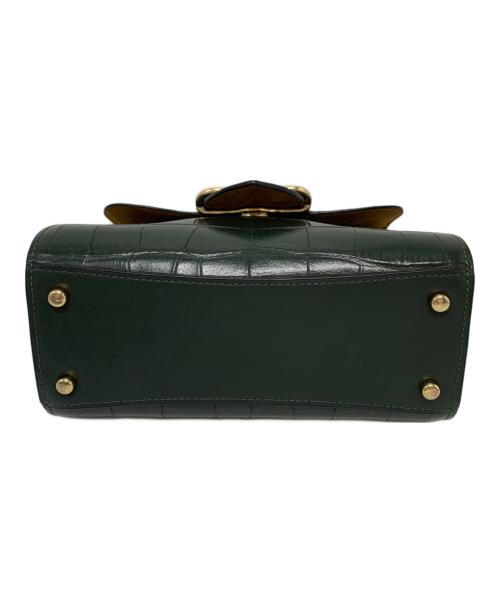 COACH（コーチ）COACH (コーチ) COACH モーガントップハンドル  ショルダーバッグ グリーンの古着・服飾アイテム