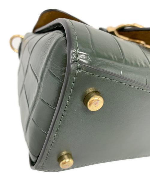 COACH（コーチ）COACH (コーチ) COACH モーガントップハンドル  ショルダーバッグ グリーンの古着・服飾アイテム