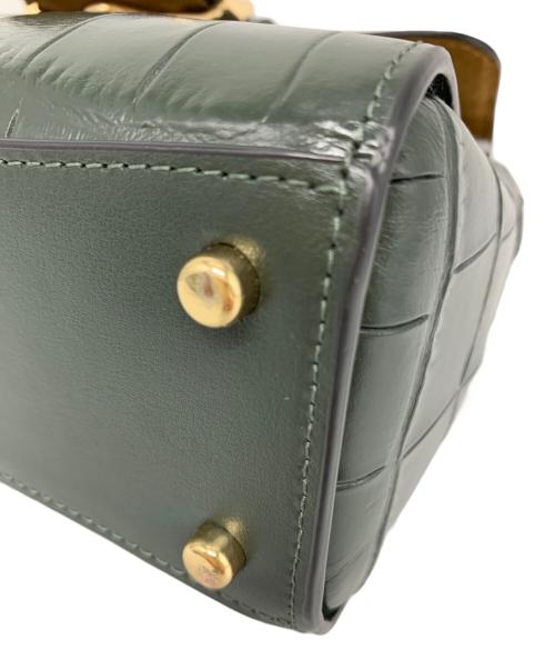 COACH（コーチ）COACH (コーチ) COACH モーガントップハンドル  ショルダーバッグ グリーンの古着・服飾アイテム