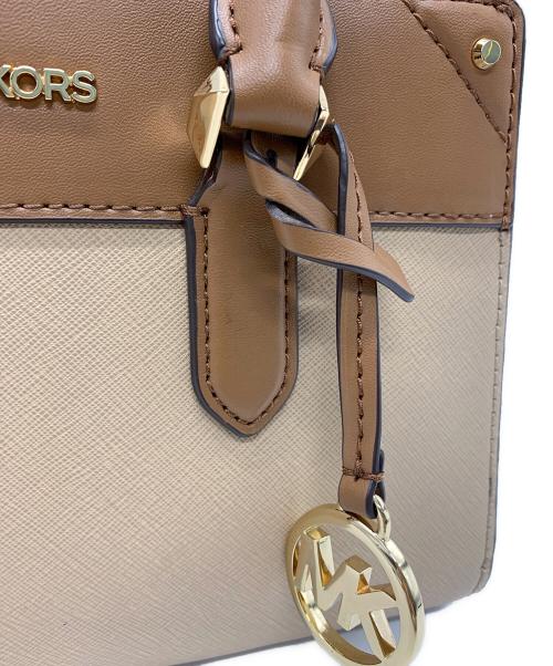 MICHAEL KORS（マイケル・コース）MICHAEL KORS (マイケル・コース) MICHAEL KORS　2WAYバッグ ブラウンの古着・服飾アイテム
