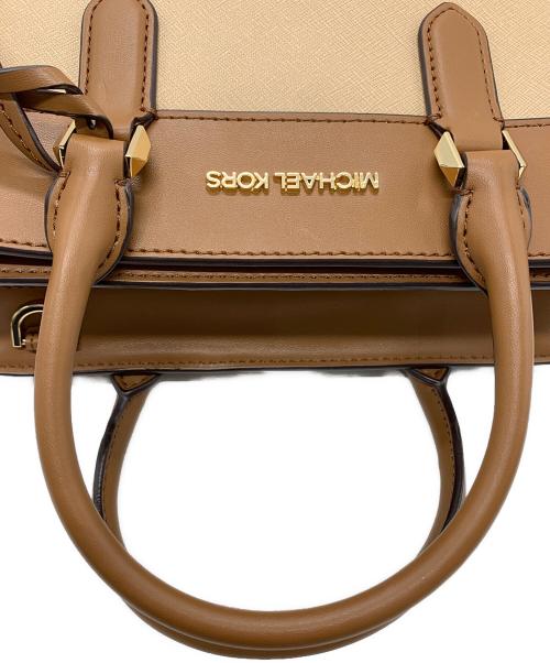 MICHAEL KORS（マイケル・コース）MICHAEL KORS (マイケル・コース) MICHAEL KORS　2WAYバッグ ブラウンの古着・服飾アイテム