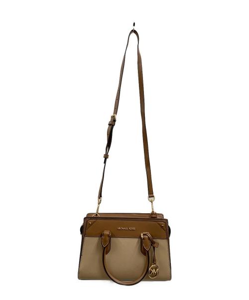 MICHAEL KORS（マイケル・コース）MICHAEL KORS (マイケル・コース) MICHAEL KORS　2WAYバッグ ブラウンの古着・服飾アイテム