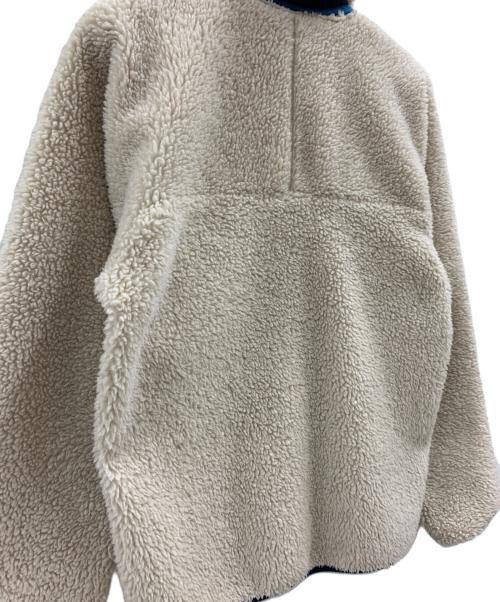 Patagonia（パタゴニア）Patagonia (パタゴニア) Patagonia  クラシック・レトロＸ・ジャケット フリースジャケット ベージュ×ネイビー サイズ:Mの古着・服飾アイテム
