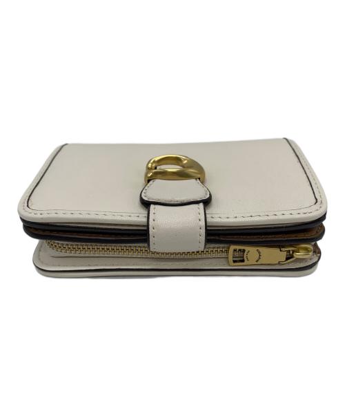 COACH（コーチ）COACH (コーチ) COACH　2つ折り財布 アイボリーの古着・服飾アイテム