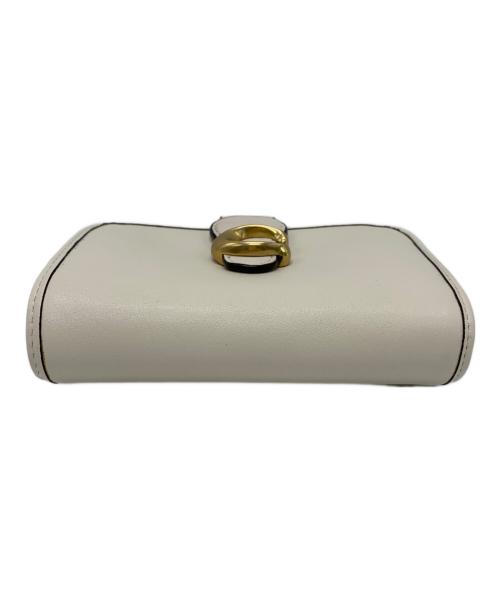 COACH（コーチ）COACH (コーチ) COACH　2つ折り財布 アイボリーの古着・服飾アイテム