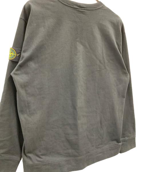 STONE ISLAND（ストーンアイランド）STONE ISLAND (ストーンアイランド) STONE ISLAND　STONE ISLAND　スウェット ブラック サイズ:Lの古着・服飾アイテム