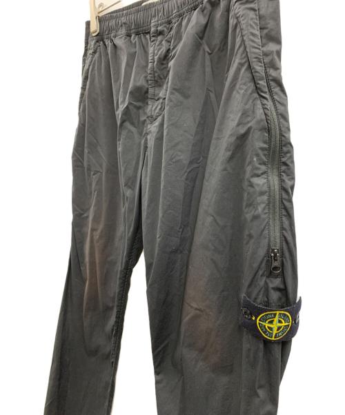 STONE ISLAND（ストーンアイランド）STONE ISLAND (ストーンアイランド) STONE ISLAND　ファティーグパンツ　イージーパンツ ブラック サイズ:76㎝（W30）の古着・服飾アイテム
